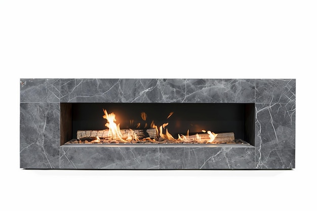 A unique fire place