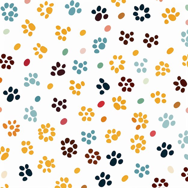 unique paw print patterns