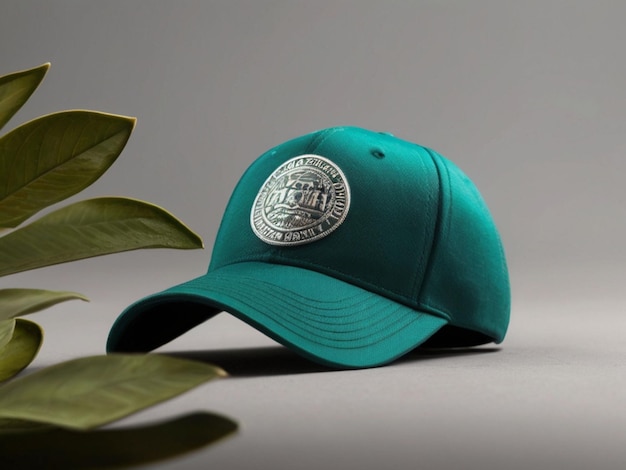 A unique and stylish cap photography against a clear background