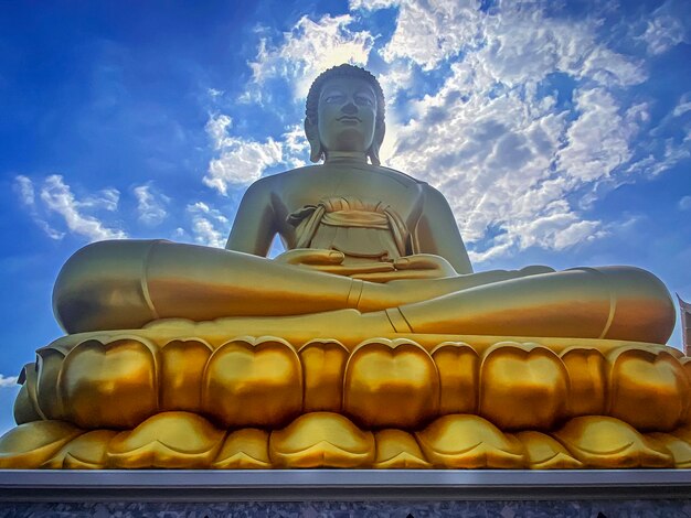 Unique Temple Wat Pak Nam Phasi Charoen in Bangkok Thailand