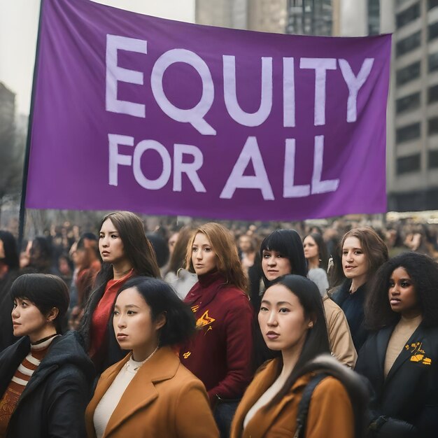 United for Equity womens day generativeai
