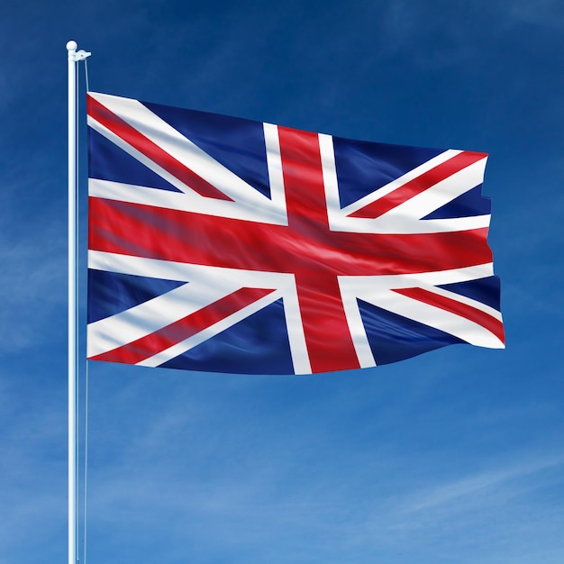 United Kingdom Flag Flying