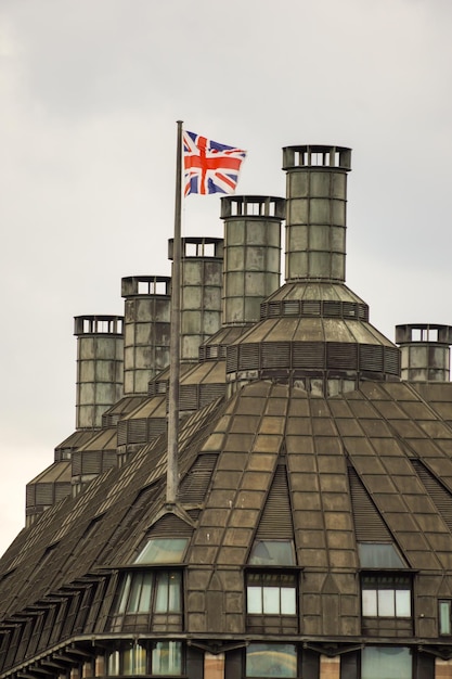Фото Единый национальный флаг англия великобритания британский символ
