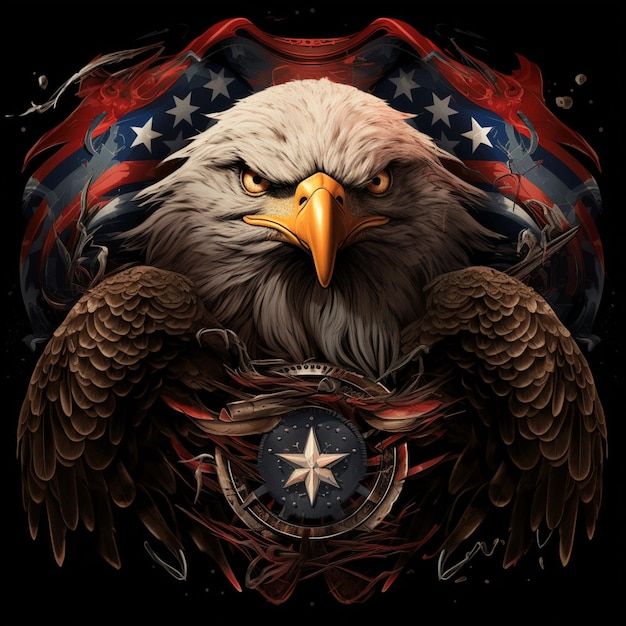 Photo united state eagle