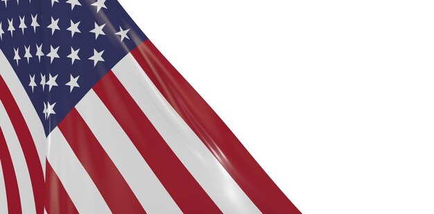 A United States of America flag illustration