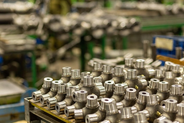 Universal joint crosses are on the workbench