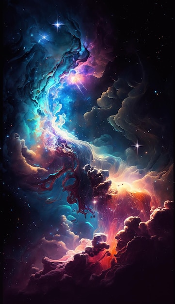 Universe Cosmic Mobile Wallpaper