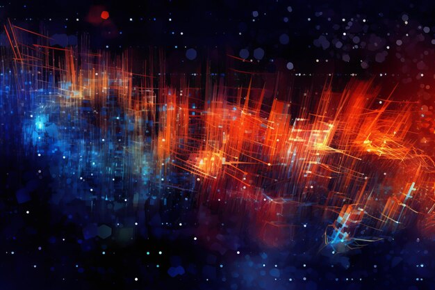 Photo universe of data expanding at the speed of light 102