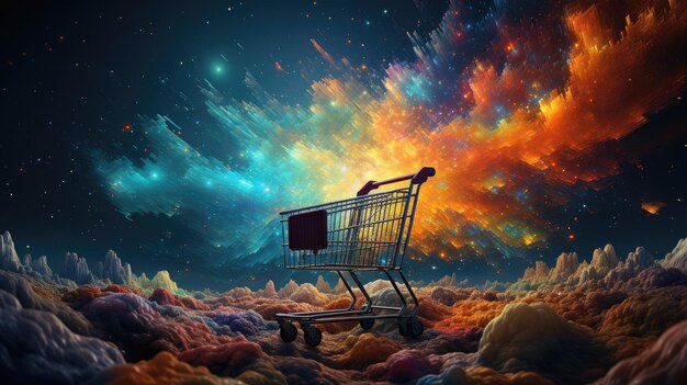 Premium AI Image  universe background HD 8K wallpaper Stock