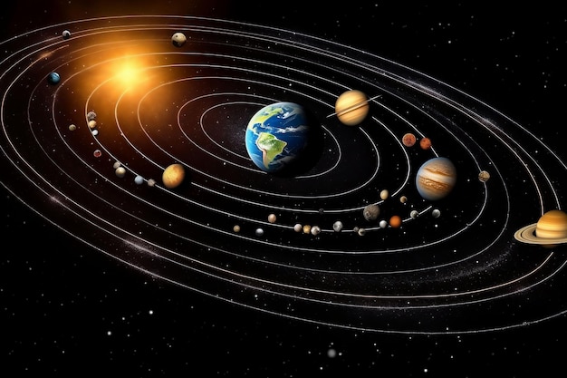 宇宙無限の太陽系