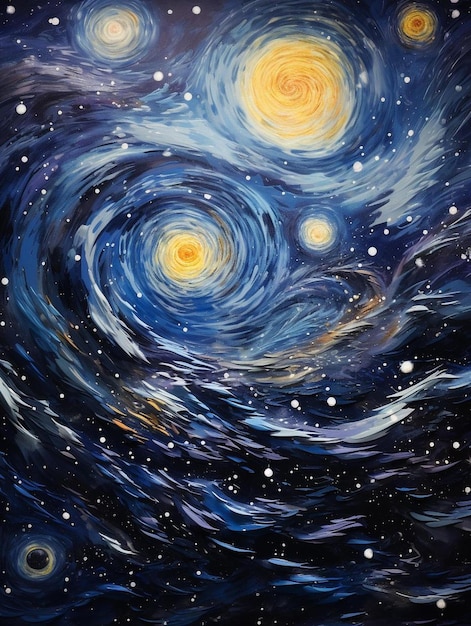 the universe is a painting by person