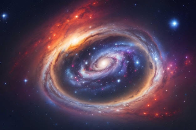 The universe star and black hole milky wave