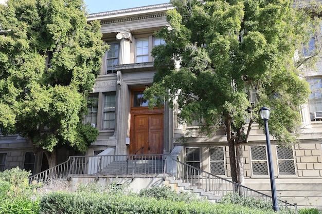 Foto universiteit van californië op berkeley campus