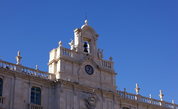 Foto universiteitsgebouw, catania