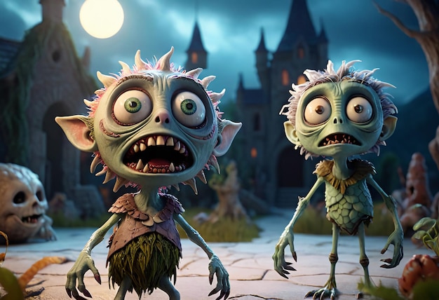Unleash the Undead Cartoon Zombie Image that Will Haunt Your Dreams