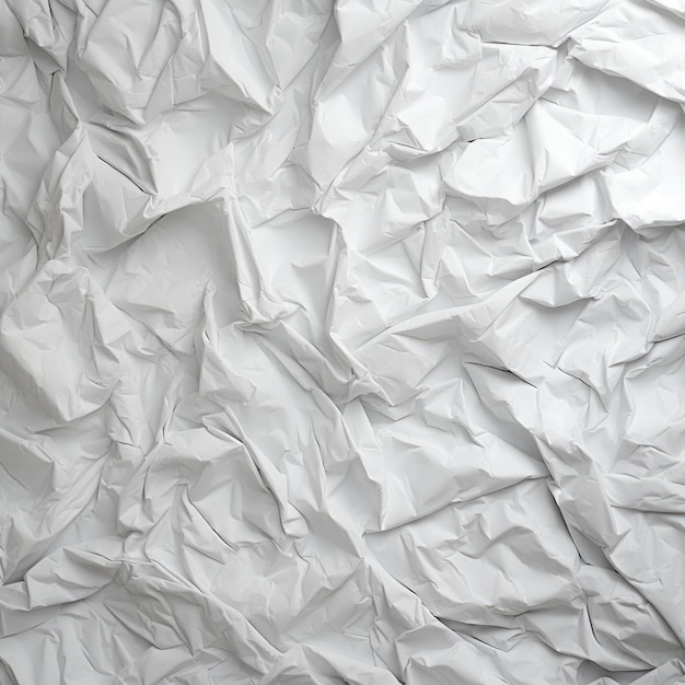 Unleash Your Creativity with a Crumpled White Paper Texture Background