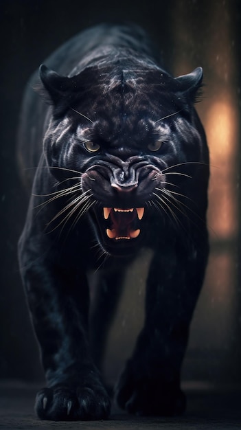 Black Panther Animal Desktop Wallpaper 52632 1920x1200px