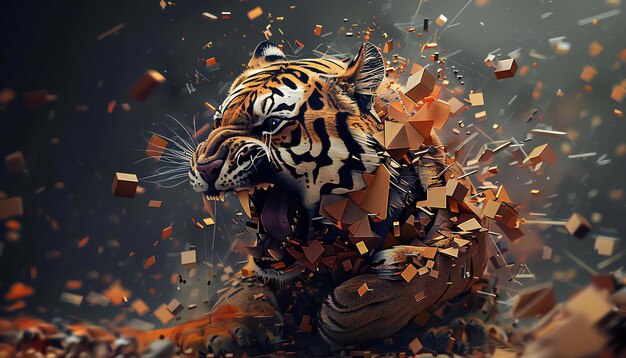 Unleashing the Cubed Beast A Tigers Power