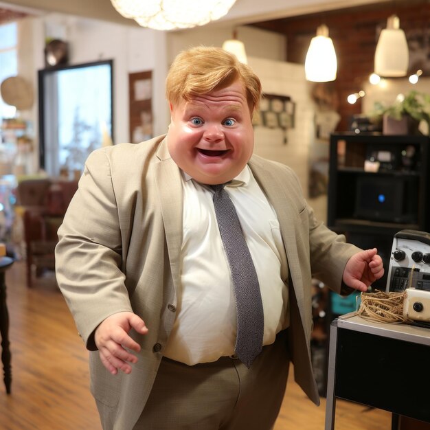 Unleashing Farley's Charm Journey Back to the Womb with Baby Toddler Caricature A MustWatch Film