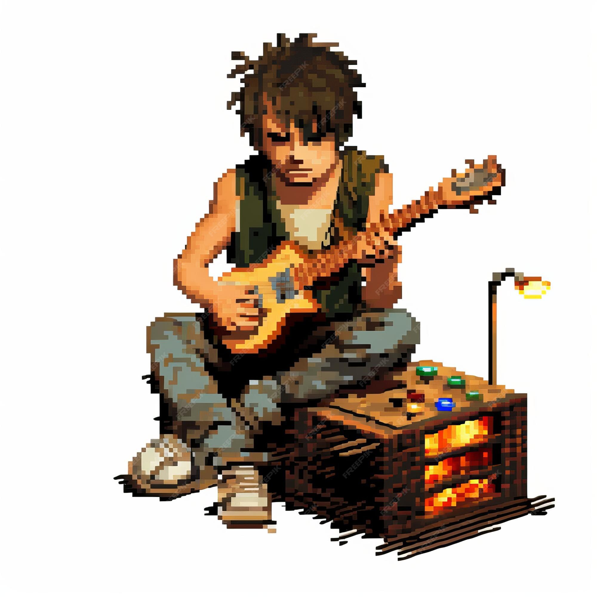 Premium AI Image  Unleashing the Pixel Perfection Exploring the World of Pixel Art 8
