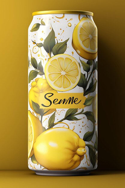 Photo unleashing the power of packaging snack bag and can soda design website layout blank white concept