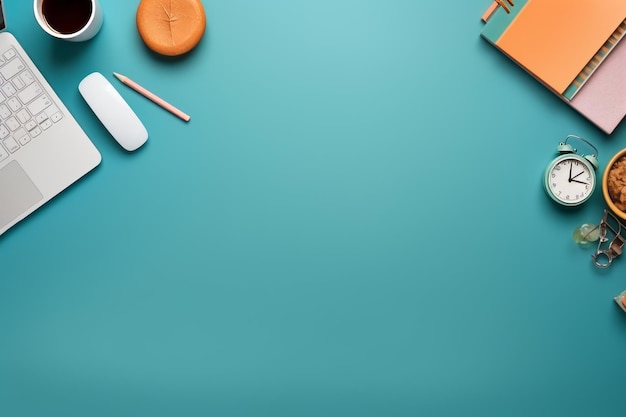 Premium AI Image  Unleashing Productivity An Inclined Glimpse into an 