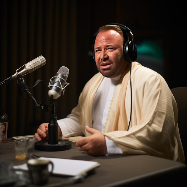 The Unlikely Alliance Alex Jones Takes the Mic in Saudi Arabia's Exclusive Podcasting Scene