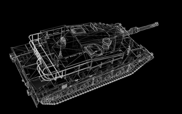 Unmanned Aerial Vehicle (UAV), carrosseriestructuur, draadmodel