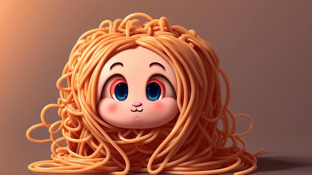 unny and cute pasta monsters