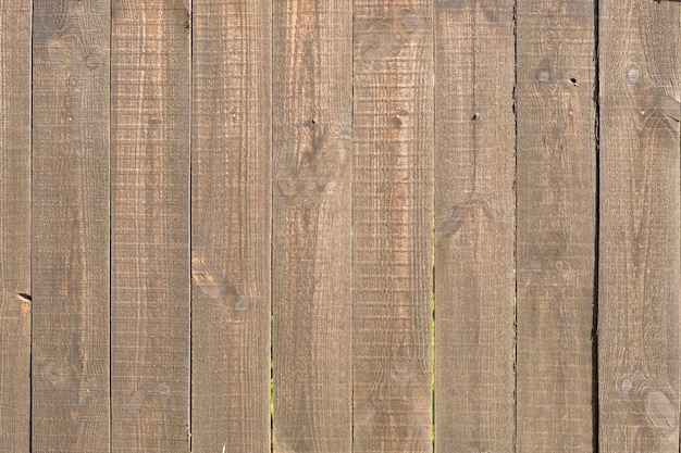 Unpainted boards wood for fene and construction closeup shot