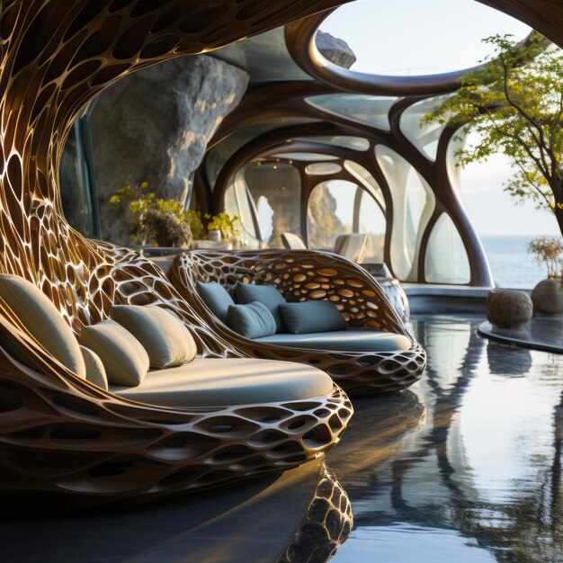 Premium Photo  Unraveling the Mystic Journey of the Rattan Wave Guide