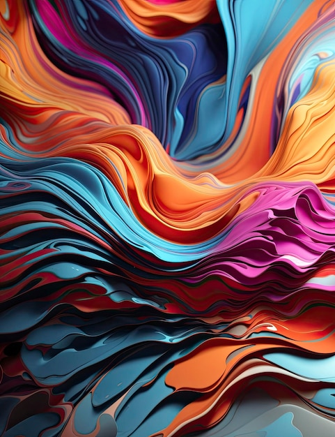 Unreal Colors Abstract Backgrounds Where Art Meets Technology