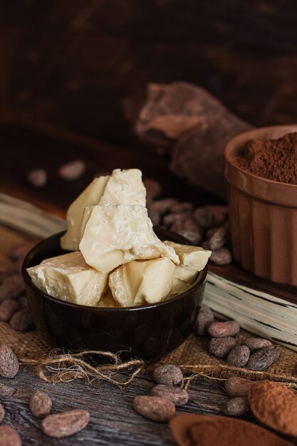 Foto blocco di cottura al cioccolato non zuccherato