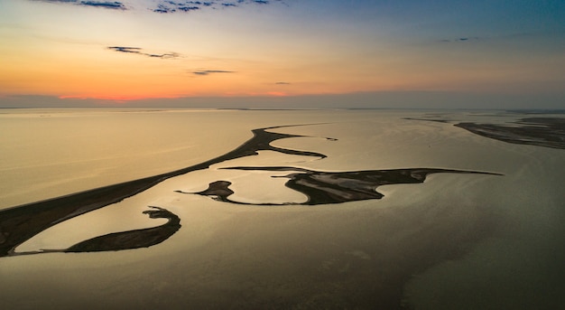 Unusual Islands on Lake Sivash