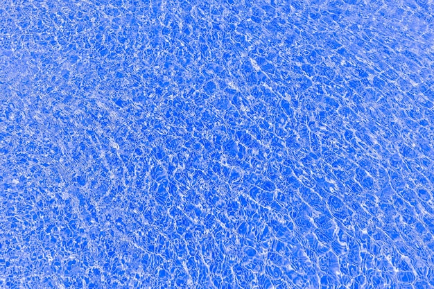 Unusual varied textures on the surface of the water