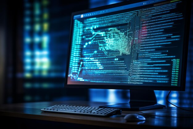 Premium Photo | Unveiling the Complex Structure Exploring HTML Website ...