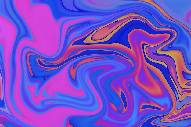 unveiling the dance of colors in colorful liquify effect paintings marbling background and stock photo