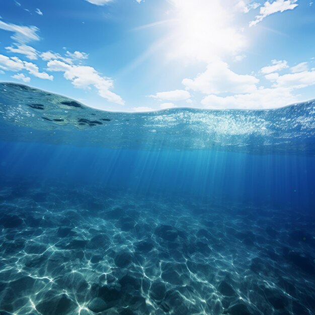 Premium AI Image  Unveiling the Depths A Captivating Perspective of 