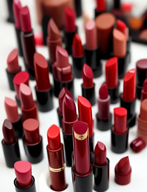 Premium AI Image  Unveiling the Enchanting Shades of Luxurious Lips