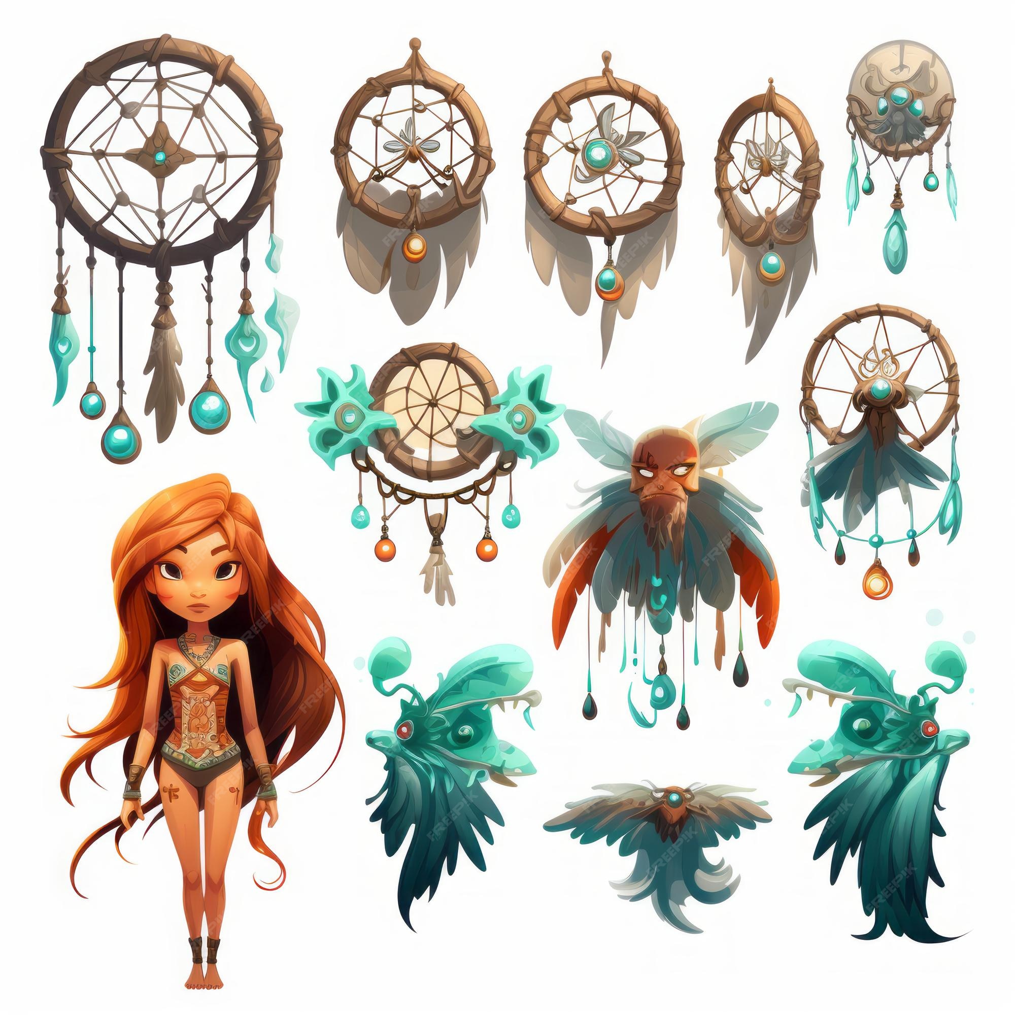 Premium AI Image  Unveiling the Enchanting World Dream Catcher Rayman 