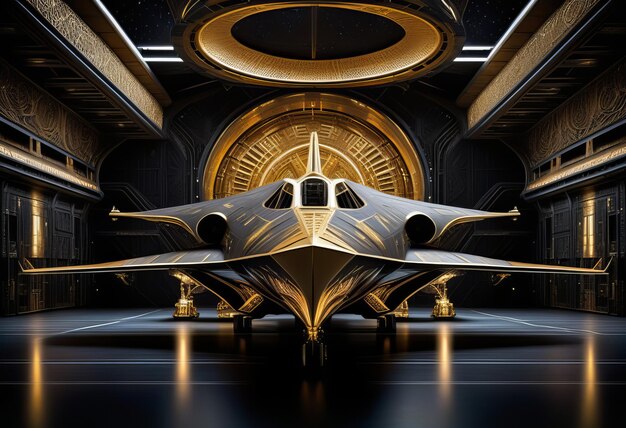 Photo unveiling the enigmatic starship hangar