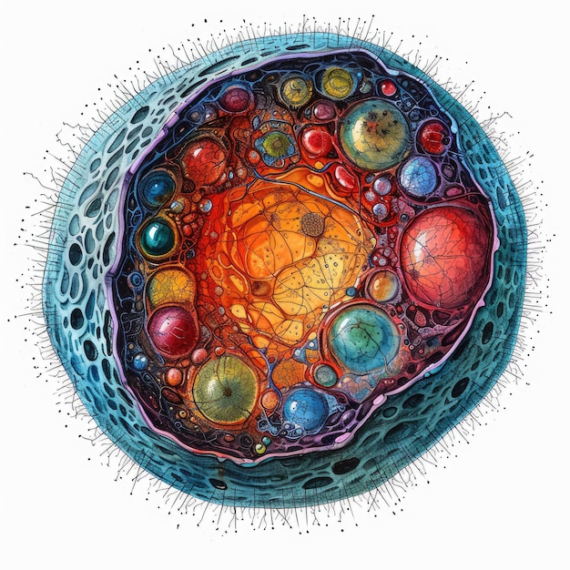 Unveiling the intricacies the structure of the human cell a journey into the microscopic realm of organelles membranes and genetic material deciphering the complex blueprint of life