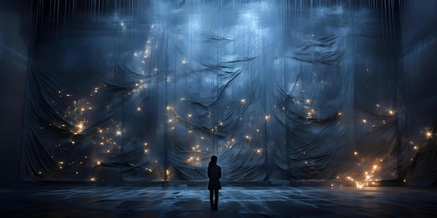 एल्गोरिदम के साथ तैयार की गई जटिल डेटा टेपेस्ट्री का अनावरण करना मनोरम डिजिटल कला बनाने के लिए अवधारणा: डेटा विज़ुअलाइज़ेशन एल्गोरिथम कला डिजिटल शिल्प कौशल रचनात्मक प्रौद्योगिकी जटिल डिजाइन