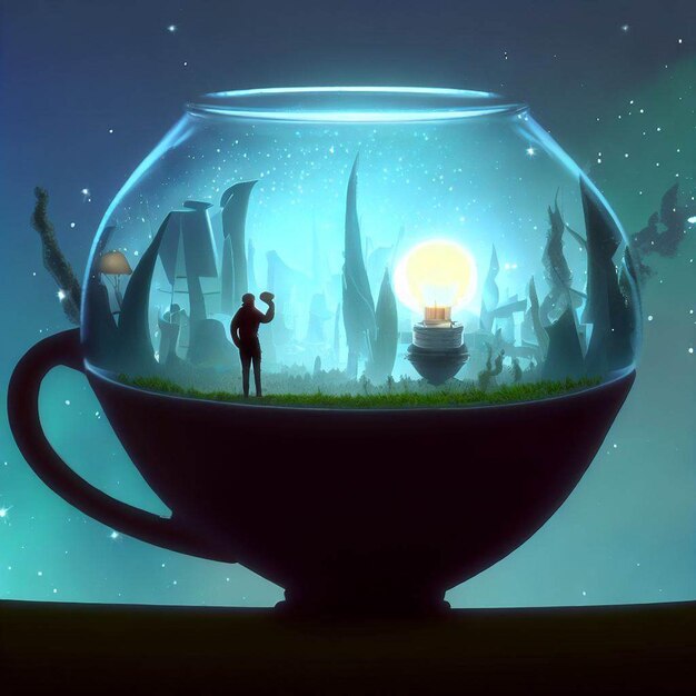 Premium AI Image  Unveiling the Microcosm Exploring the Hidden World 