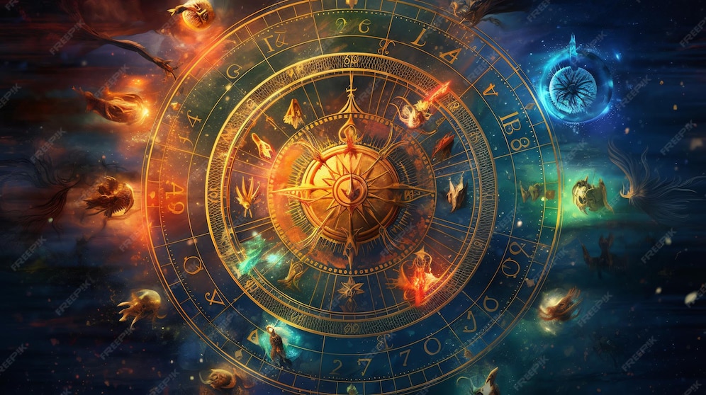 Premium Photo Unveiling the Mysteries of the Zodiac A Stunning Circle(05)
