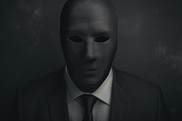 写真 企業個人マスクの隠された動機と意図を明らかにする