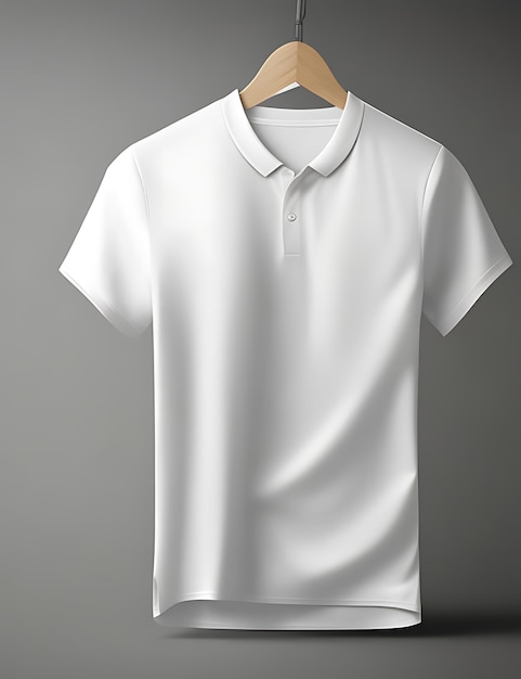 Photo unveiling the ultimate white tshirt mockup concept elevate your designs with plain clothing showcase