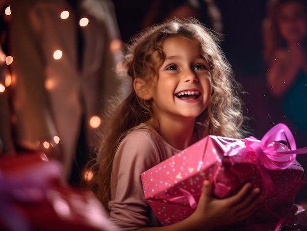 Unwrapping the Perfect Birthday Present A Child's Face Filled with Excitement