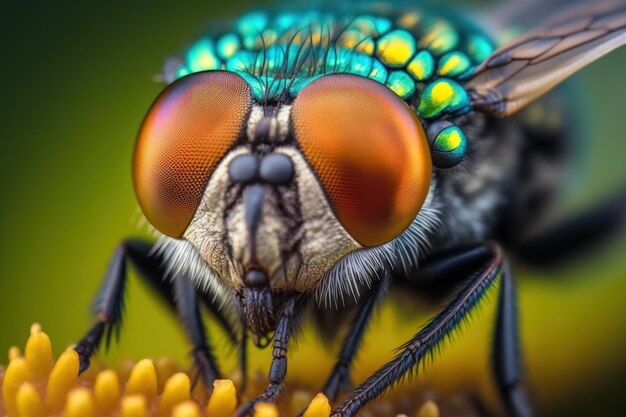 Up Close and Personal with a Flying Insect in High Definition