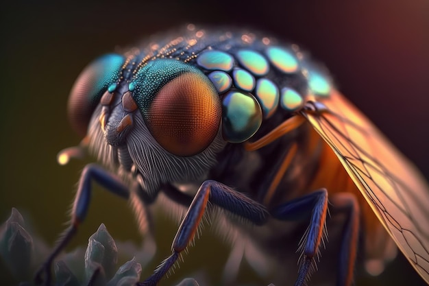 Up Close and Personal with a Flying Insect in High Definition